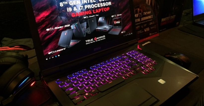 Ditenagai Intel Generasi Ke-8, MSI Gelontorkan 5 Notebook Gaming Baru