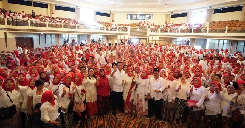 Hari Kartini, Ribuan Perempuan di Jabar Deklarasi Dukung Hasanah