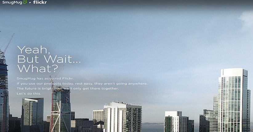 Flickr Dipinang SmugMug