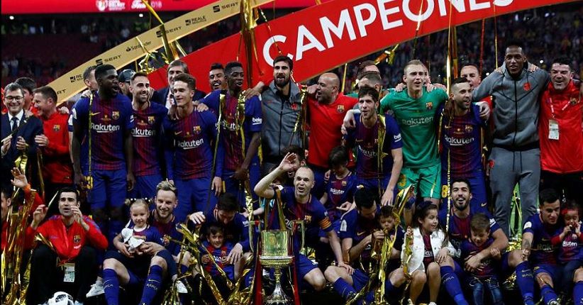 Bantai Sevilla, Barcelona Raih Gelar Copa del Rey Keempat Beruntun