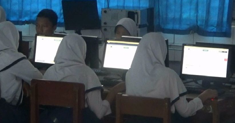 UNBK SMP di Kudus dan Semarang Diwarnai Gangguan Server