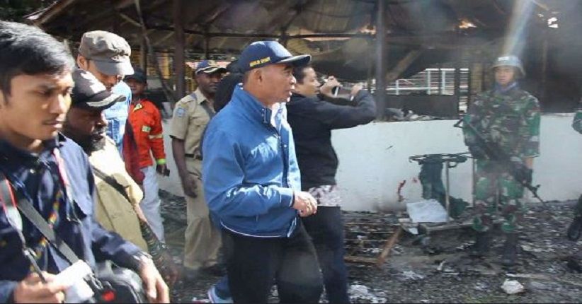Kunjungi Papua, Mendikbud Tinjau Langsung Sekolah yang Dibakar KKSB