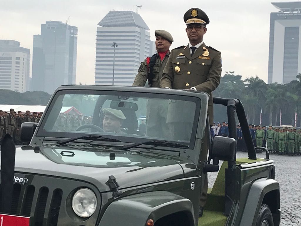 Kapal Terbakar di Muara Baru, Anies Akui Peralatan Pemadam Laut Kurang