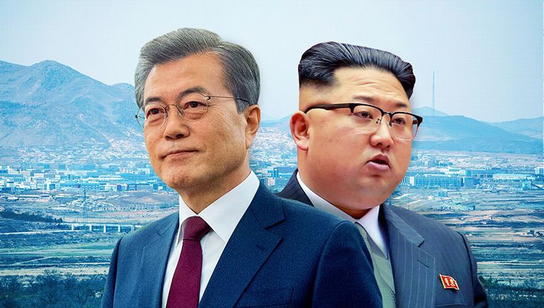 AS Berharap Pertemuan Kim Jong Un dan Presiden Moon Berbuah Perdamaian