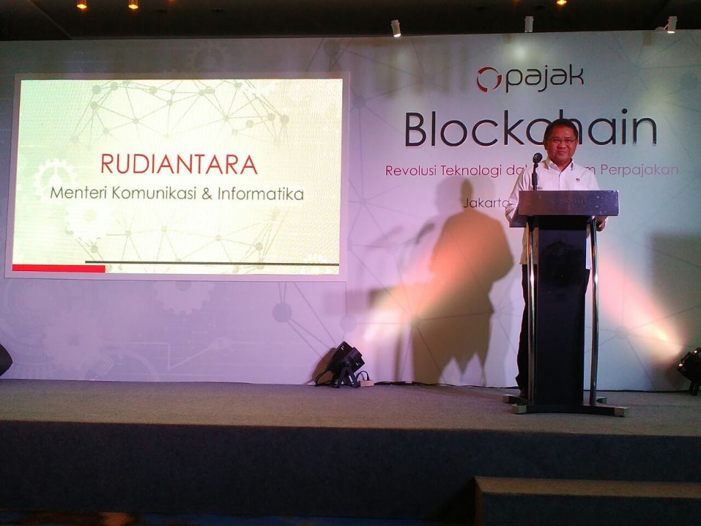 Menkominfo: Teknologi Blockchain Buat Manajemen Pajak Jadi Cepat