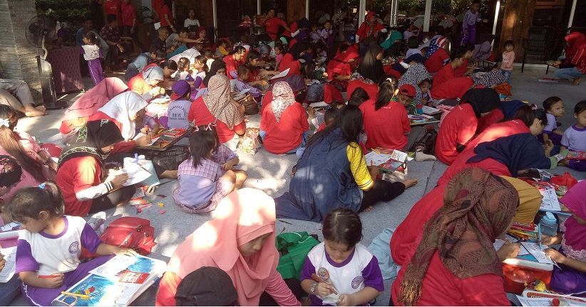 iNews Berbagi Kebahagiaan dengan Anak-Anak lewat Lomba Mewarnai