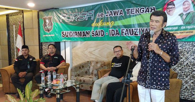 Fans Rhoma Irama Siap Menangkan Sudirman-Ida dengan Terhormat