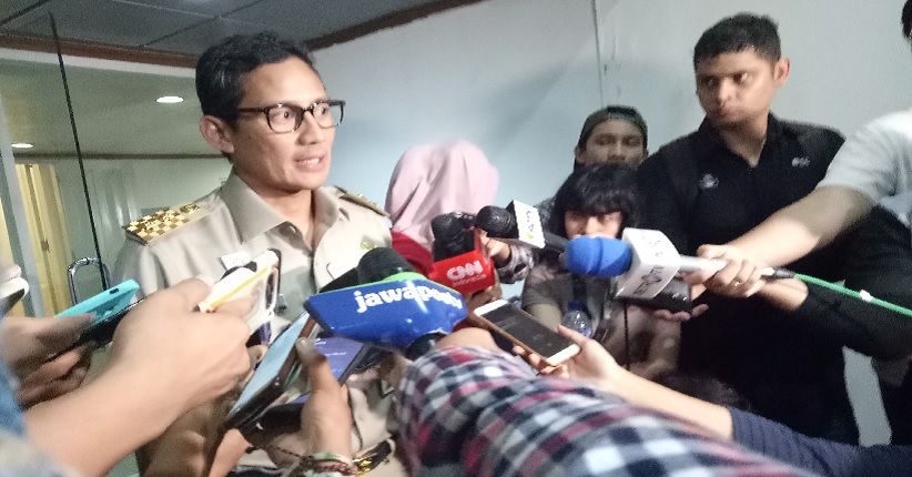 Sandiaga: Ada Dua Bocah Meninggal saat Bagi-Bagi Sembako di Monas