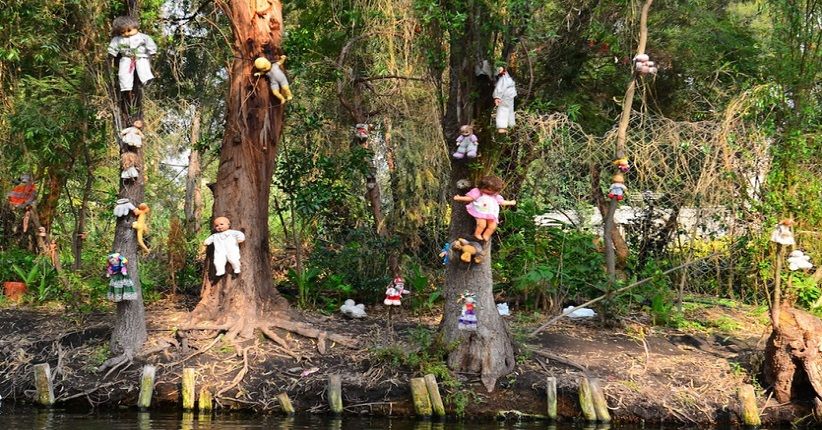 Hutan Terangker di Dunia, Isla de las Munecas Penuh Boneka Menyeramkan