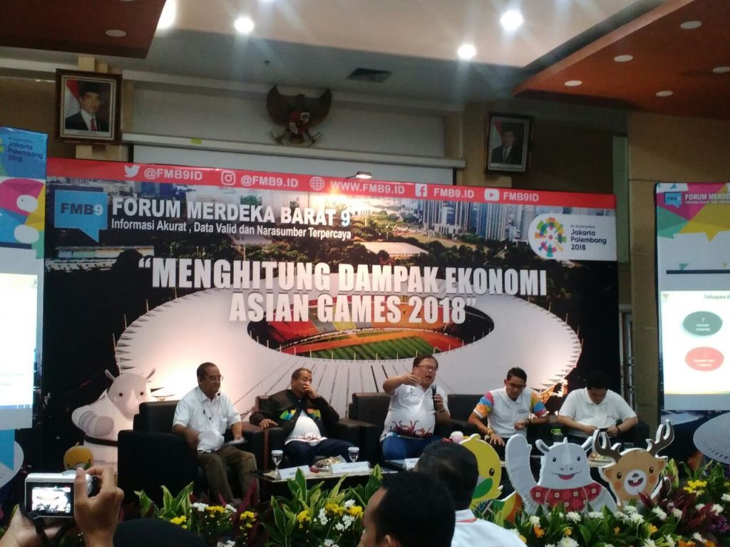 Asian Games Bakal Kerek Ekonomi Jakarta ke 6,5 Persen di 2018