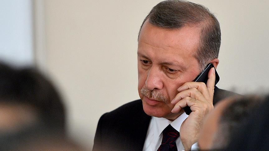 Lewat Telepon, Erdogan dan Presiden Palestina Bahas Bentrokan di Gaza