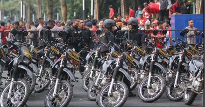 200 Ribu Personel Kawal Pawai Obor Asian Games