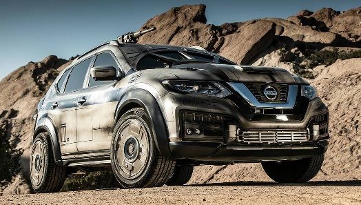 Nissan Rouge Dimodifikasi Menyerupai Pesawat di Film Star Wars