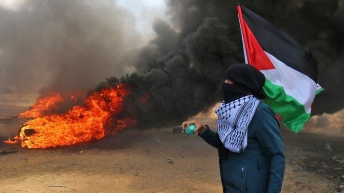 Demonstrasi Memprotes Pembukaan Kedubes AS Tewaskan 55 Warga Palestina