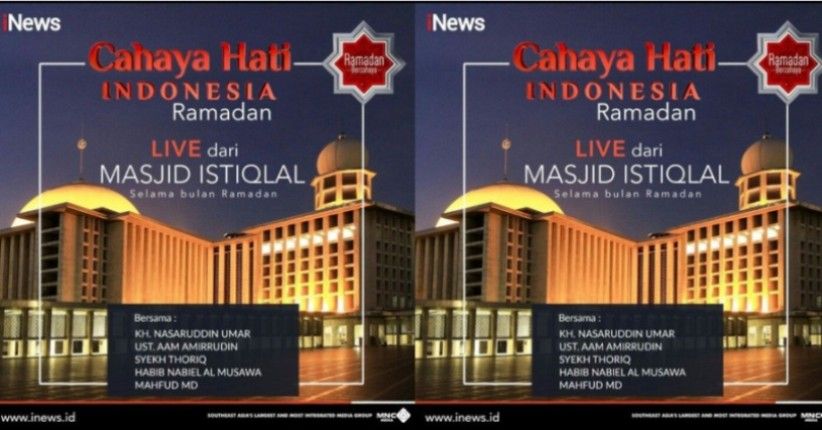 iNews TV Secara Spesial Hadirkan Ramadan Bercahaya