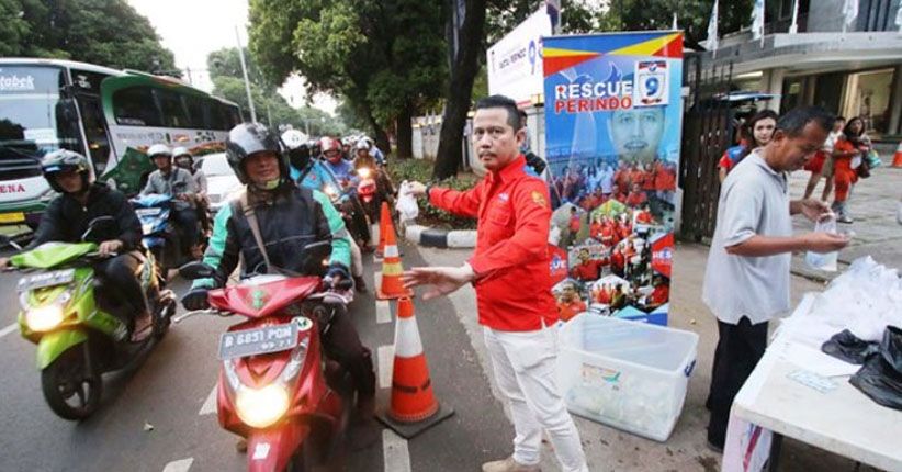 Isi Ramadan, Rescue Perindo Bagikan 250 Paket Takjil