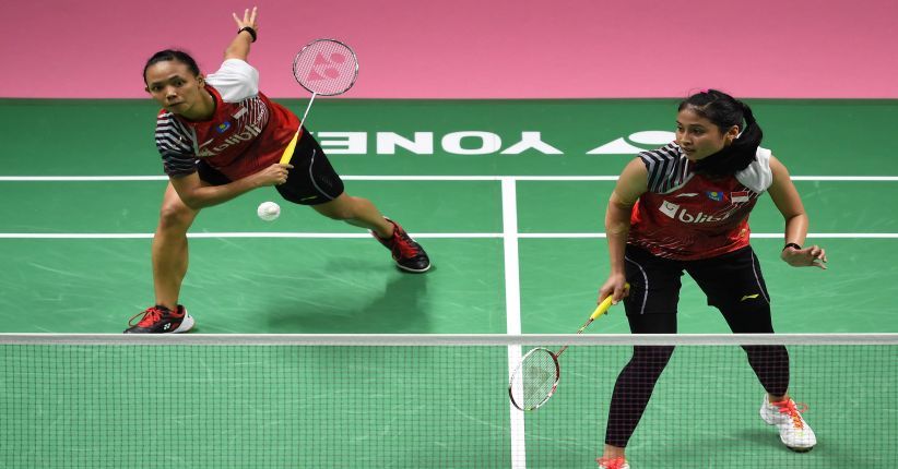 Della/Rani Bawa Indonesia Unggul 2-0 atas Prancis
