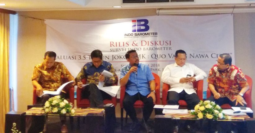 Survei Indo Barometer, Publik Puas dengan Kinerja Jokowi-JK