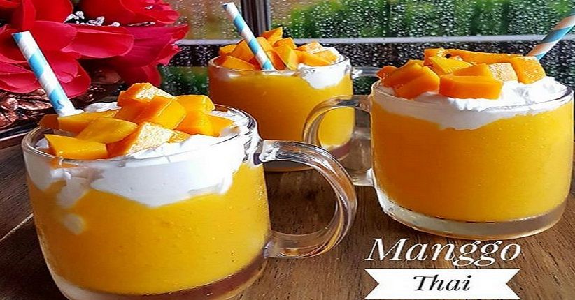 Pilihan Buka Puasa dengan Es Mangga ala Thailand