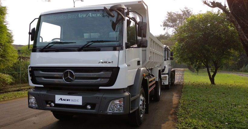 Sensasi Jadi Penumpang Mercedes-Benz Axor 
