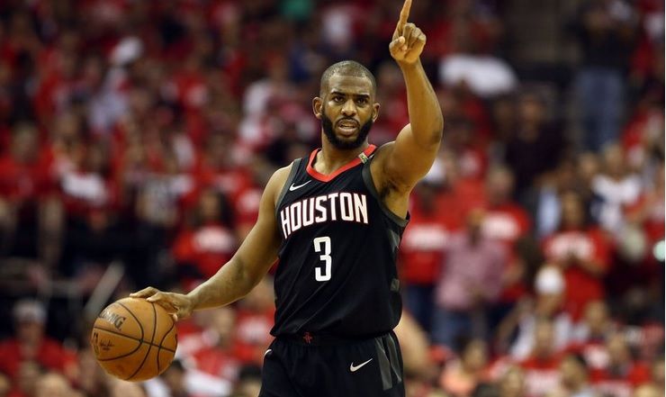 Cedera Chris Paul Warnai Kemenangan Rockets di Game ke-5 Playoff