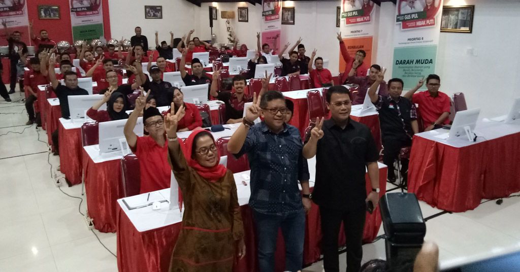 Amankan Suara Gus Ipul-Puti, PDIP Jatim Siapkan 135.000 Saksi