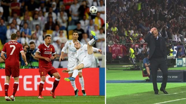 Setelah Ronaldo, Gol Salto Bale Bikin Zidane Pegang Kepala
