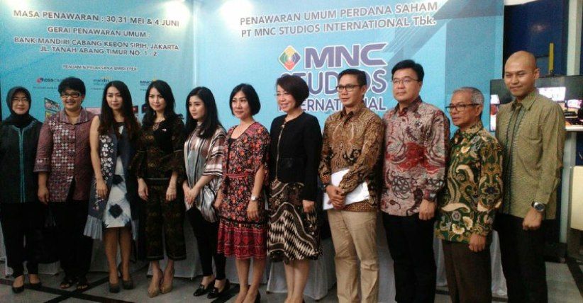 Bidik Rp780 Miliar, MNC Studios Tawarkan Harga IPO Rp500 per Lembar