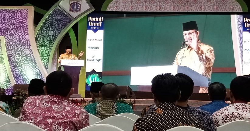 Anies Dorong Pemanfaatan Zakat untuk Atasi Ketimpangan di DKI