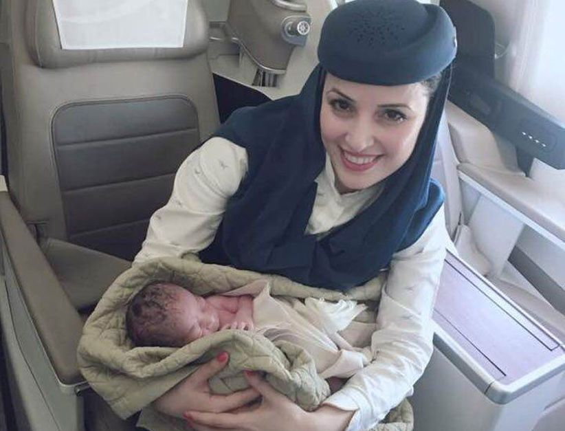 Melahirkan di Pesawat, Bayi Ini Bisa Dapat Tiket Gratis Seumur Hidup