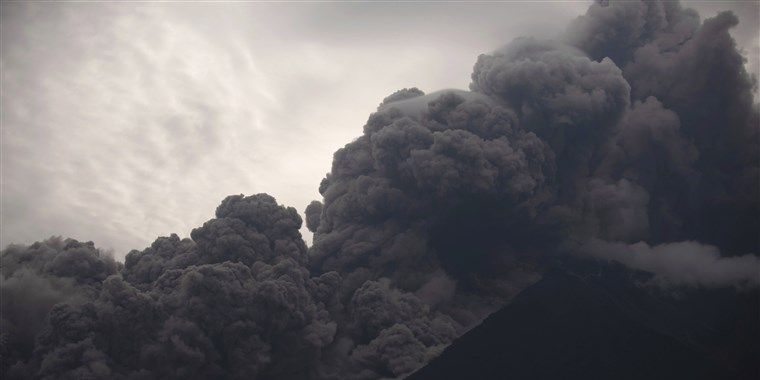 Korban Tewas Letusan Gunung Berapi Fuego di Guatemala Jadi 25 Orang