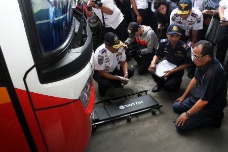 Cek Kelayakan Armada Mudik di Kampung Rambutan, 173 Bus Baru Lulus 18