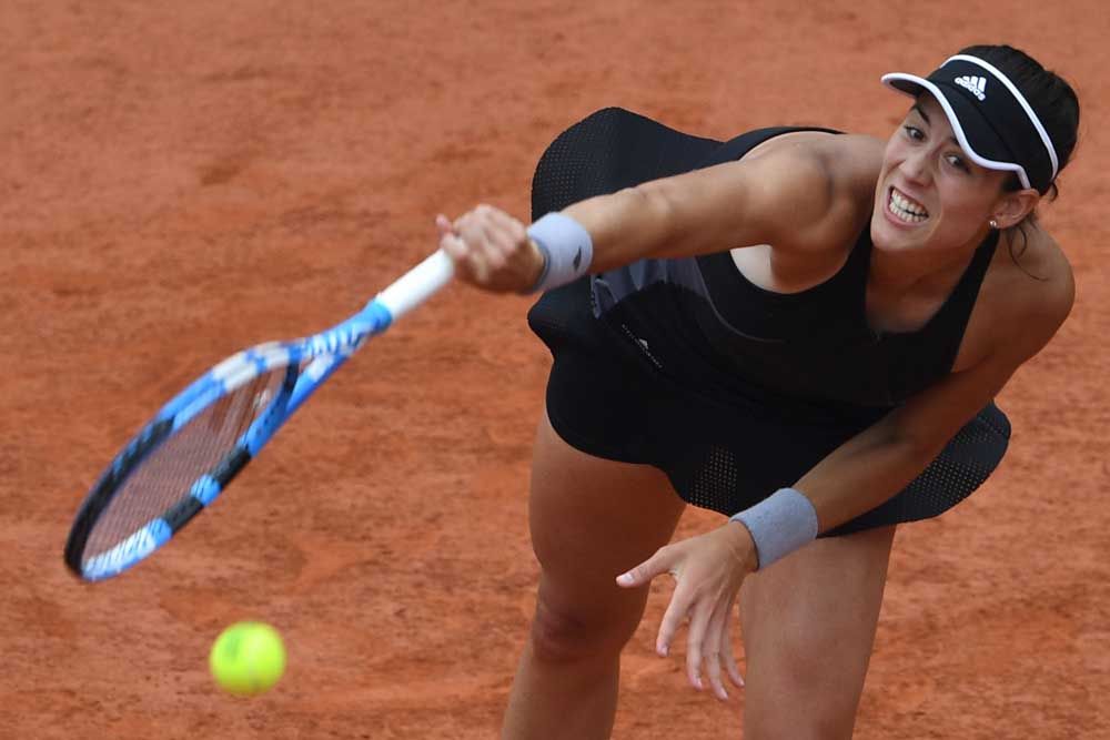 Singkirkan Sharapova, Muguruza Tembus Semifinal
