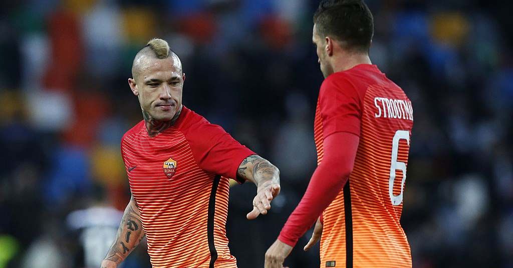 AS Roma Siap Jual Strootman atau Nainggolan