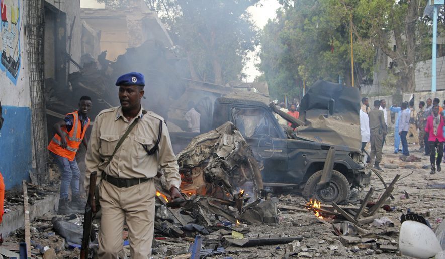 7 Tentara Luka akibat Serangan Bom Bunuh Diri di Somalia