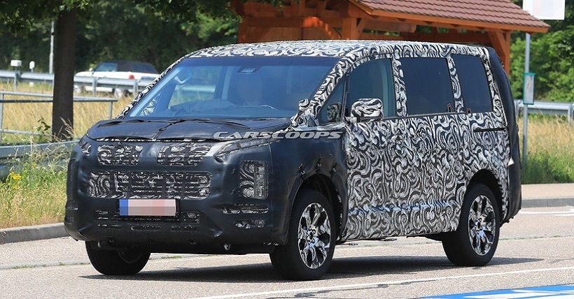 Mitsubishi Delica Terbaru Tertangkap Kamera Mata-Mata Pakai Kamuflase