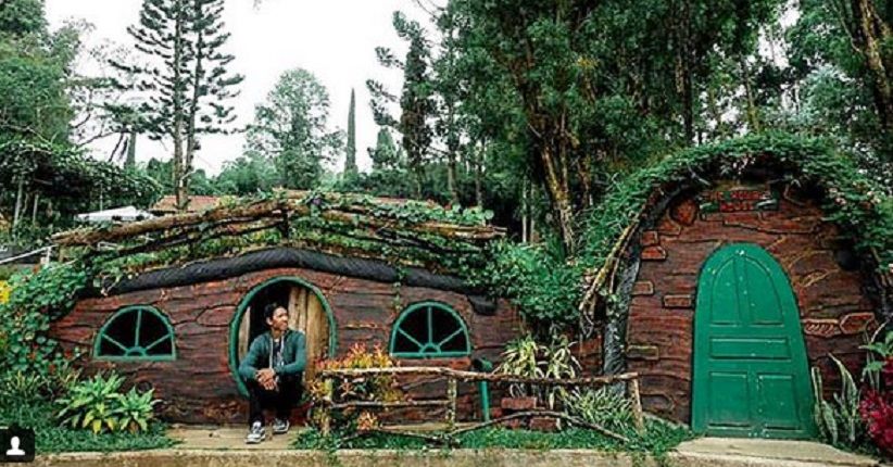 Liburan di Bogor, Wisata ke Puncak Kunjungi Rumah Hobbit Pinewood