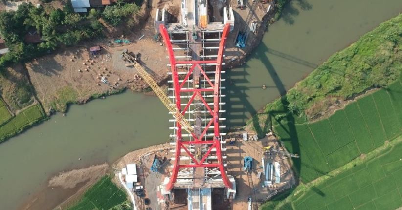 Kelar Tepat Waktu, Presiden Puji Pengerjaan Jembatan Kali Kuto