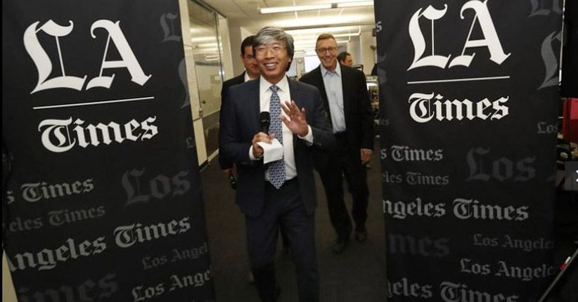 Dokter Terkaya AS Beli Los Angeles Times Rp7 Triliun