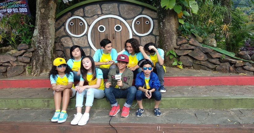 Pemain Film Koki-Koki Cilik Sapa Penggemar di Sentul
