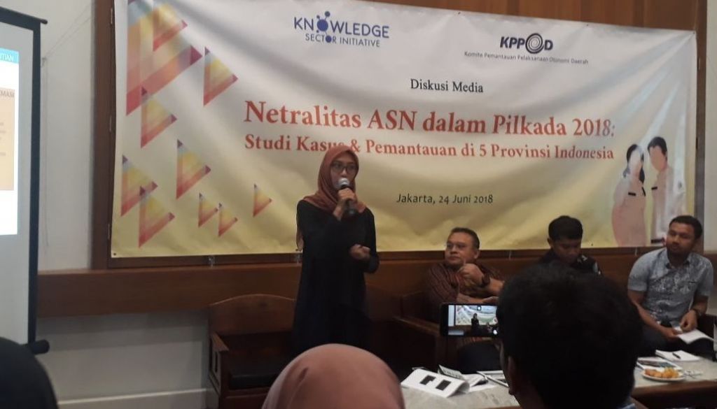 Peneliti Ungkap 80 Kasus ASN Terlibat Politik Praktis di 5 Provinsi