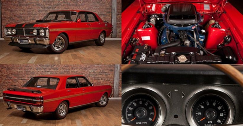 Mobil Lawas Ford Falcon GTHO Phase lll Terjual Rp10 Miliar