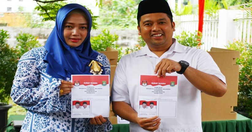 Calon Wali Kota dan Bupati Tangerang Klaim Menang Lawan Kotak Kosong