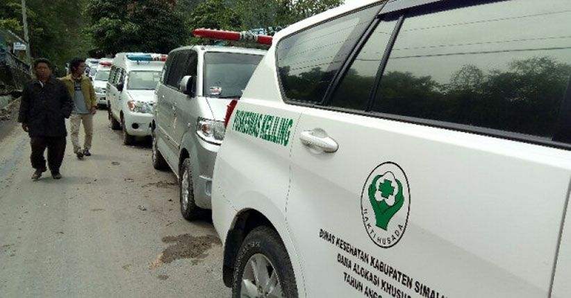 Puluhan Ambulans Disiapkan untuk Angkut Korban Kapal Sinar Bangun