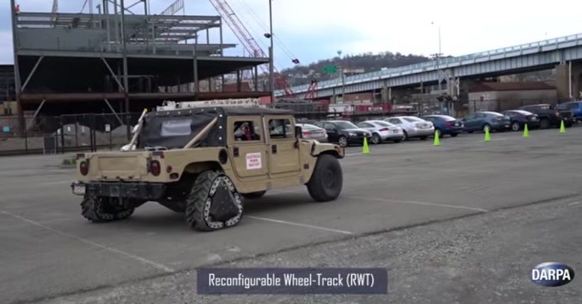 Ban Mobil Ini Dapat Berubah dari Bulat Menjadi Segi 3