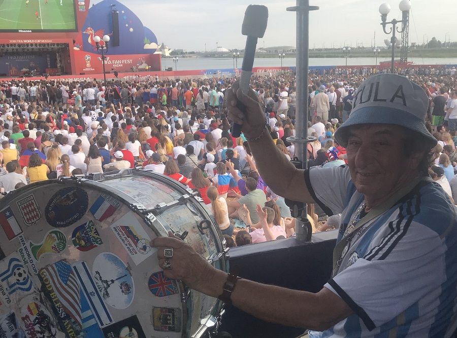 Bersua El Tula, Suporter Argentina yang Kini Dukung Rusia