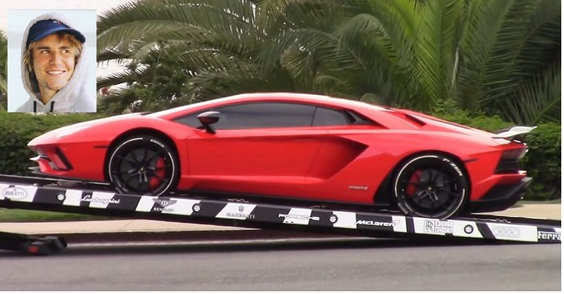 Justin Bieber Pamer Supercar Anyar Lamborghini Aventador S