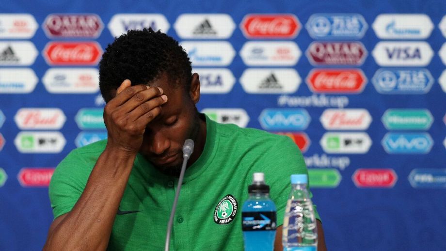 Saat Obi Mikel Perkuat Nigeria Hadapi Argentina, Ayahnya Disandera
