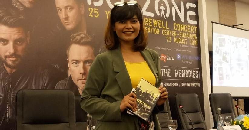 Citra Scholastika Siapkan Kejutan pada Konser Perpisahan Boyzone 