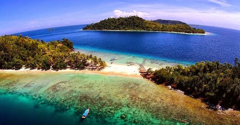 Wisata ke Pulau Pamutusan Sumbar Bisa Lihat Daratan yang Terputus
